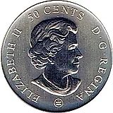 50 центов 2009, 100 лет Монреаль Канадиенс (1945-1946) [Канада]