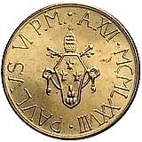 200 лир 1978 [Ватикан]