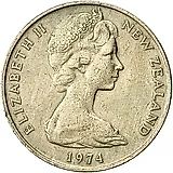 20 центов 1974 [Новая Зеландия]