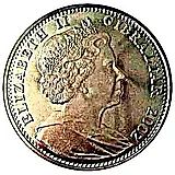 1 крона 2002, 50 лет правлению Королевы Елизаветы II - Королевская карета [Гибралтар]