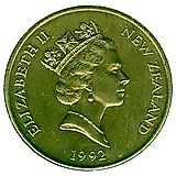 5 долларов 1992, Тасман [Новая Зеландия]