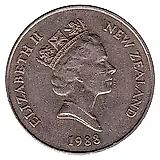 20 центов 1988 [Новая Зеландия]