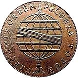 80 рейсов 1818, Медь /коричневый цвет/ [Бразилия]