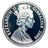 1 крона 2005, Королевский год - Церемония открытия парламента [Гибралтар]