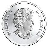 25 центов 2012, Астра и шмель [Канада]