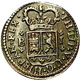 1 мараведи 1718-1720 [Испания]