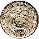 1 сентаво 1909 [Эквадор]