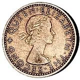 6 пенсов 1959 [Новая Зеландия]