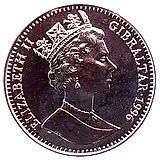 2.8 ЭКЮ 1996, 1000 лет Австрии [Гибралтар]