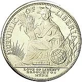 5 долларов 1997, Китайский гороскоп - Год козы [Либерия]