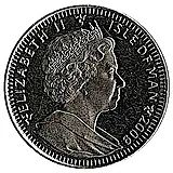 1 крона 2009, XXX летние Олимпийские Игры, Лондон 2012 - Парусный спорт [Остров Мэн]