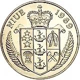 5 долларов 1989, Штеффи Граф [Ниуэ]