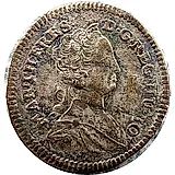 1 крейцер 1742-1745, 5 гербов на реверсе [Австрия]