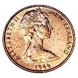 2 цента 1968 [Новая Зеландия]