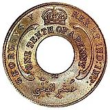 1/10 пенни 1923 [Британская Западная Африка]