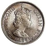 25 центов 1962 [Британский Гондурас]