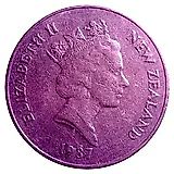 20 центов 1987 [Новая Зеландия]