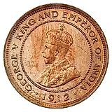 5 центов 1912 [Британский Гондурас]