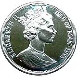 1 крона 1996, Цветочные феи - Орхис [Остров Мэн]