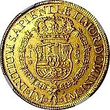 8 Escudos 1751 [Peru]