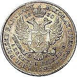 5 злотых 1830, KG