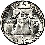 50 центов 1962, без обозначения монетного двора [США]