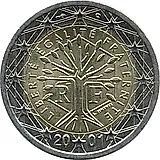 2 евро 2001, регулярный чекан Франции [Франция]