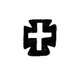 Tallinn City Hallmark circa 1780 "Cross"