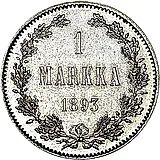 1 марка 1893, L