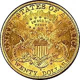 20 долларов 1898, S, голова Свободы [США]