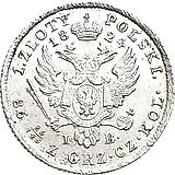 1 злотый 1824, IB