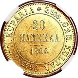 20 марок 1904, L