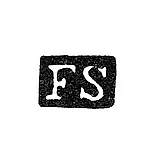 Maker's Mark of Siren Frederik Elias - Leningrad - Initials "FS" - 1862-1867