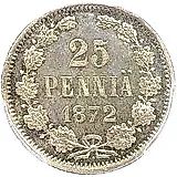 25 пенни 1872, S