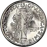 10 центов 1941, S, знак монетного двора "S" - Сан-Франциско [США]