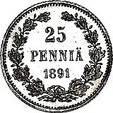 25 пенни 1891, L