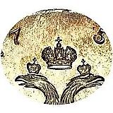 1 рубль 1754, ММД-ЕI, орёл 1755-1758, корона над орлом и герб меньше