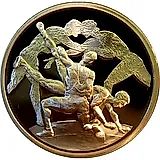 10 евро 2004, Олимпиада в Афинах, борьба [Греция]