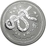 1 доллар 2013, P, год змеи [Австралия]