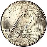 1 доллар 1935, мирный доллар [США]