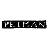 Maker's Mark of Master Heinrich Petman - Leningrad - Initials "PETMAN"