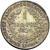 1 злотый 1828, FH