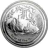 1 доллар 2011, P, год кролика [Австралия]