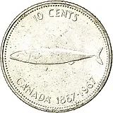 10 центов 1967, 100 лет Конфедерации Канада [Канада]