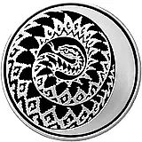 3 рубля 2013, ММД, змея Proof