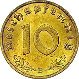 10 рейхспфеннигов 1938 [Германия / Третий рейх]