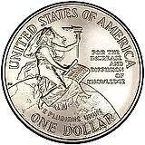 1 доллар 1996, D, Смитсоновский институт [США]