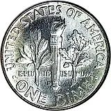 10 центов 1962, D, знак монетного двора "D" - Денвер [США]