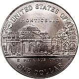 1 доллар 1993, P, Томас Джефферсон [США]