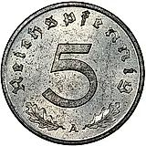 5 рейхспфеннигов 1941 [Германия / Третий рейх]